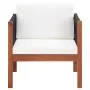 Gartenstühle, 2 Stück, Massivholz aus Akazie von vidaXL, Modulare Sofas für den Außenbereich - Ref: Foro24-46342, Preis: 133,...