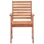 Sillas de comedor de exterior 2 uds madera maciza de acacia de vidaXL, Sillas de jardín - Ref: Foro24-46312, Precio: 150,48 €...