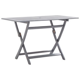 Folding garden table made of solid acacia wood 120x70x75 cm by vidaXL, Garden tables - Ref: Foro24-46331, Price: 169,71 €, Di...