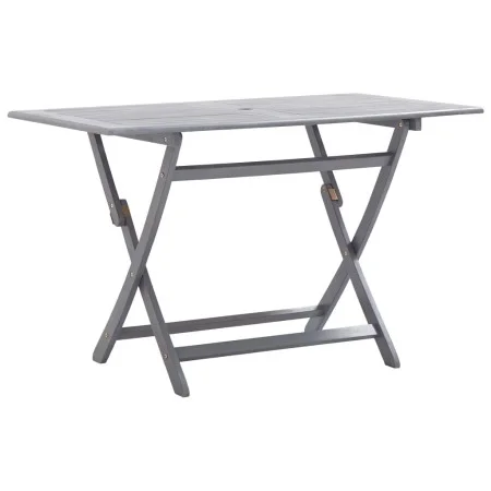 Folding garden table made of solid acacia wood 120x70x75 cm by vidaXL, Garden tables - Ref: Foro24-46331, Price: 135,33 €, Di...
