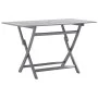 Folding garden table made of solid acacia wood 120x70x75 cm by vidaXL, Garden tables - Ref: Foro24-46331, Price: 135,33 €, Di...
