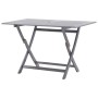 Folding garden table made of solid acacia wood 120x70x75 cm by vidaXL, Garden tables - Ref: Foro24-46331, Price: 169,71 €, Di...