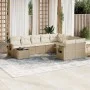 Garden sofa set with beige cushions 10 pieces synthetic rattan by , Garden sets - Ref: Foro24-3252995, Price: 719,91 €, Disco...