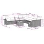 Set von 11-teiligen Gartensofas mit beigen Kissen aus synthetischem Rattan von , Gartensets - Ref: Foro24-3253056, Preis: 685...