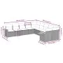 10-teilige Gartensofagarnitur mit grauen synthetischen Rattankissen von , Gartensets - Ref: Foro24-3227194, Preis: 605,40 €, ...