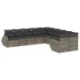 10-piece garden sofa set with gray synthetic rattan cushions by , Modular outdoor sofas - Ref: Foro24-3221909, Price: 615,39 ...