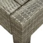 Liege für 2 Personen mit grauem synthetischem Rattankissen von vidaXL, Betten im Freien - Ref: Foro24-46240, Preis: 289,84 €,...