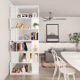 White plywood shelf/divider 80x24x192cm by vidaXL, Bookcases and shelves - Ref: Foro24-800090, Price: 81,36 €, Discount: %