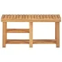 Solid acacia wood shoe rack 90x32x46 cm by vidaXL, Shoe racks and shoe organizers - Ref: Foro24-45932, Price: 77,68 €, Discou...