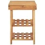 Solid acacia wood shoe rack 90x32x46 cm by vidaXL, Shoe racks and shoe organizers - Ref: Foro24-45932, Price: 77,68 €, Discou...
