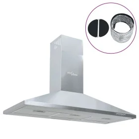 Campana extractora de acero inoxidable 90 cm de , Extractores - Ref: Foro24-155970, Precio: 171,97 €, Descuento: %