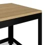 Mesita de centro MDF y hierro marrón claro y negro 90x45x45 cm de vidaXL, Mesas de centro - Ref: Foro24-286081, Precio: 78,90...