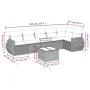 7-piece garden sofa set and beige synthetic rattan cushions by , Garden sets - Ref: Foro24-3221397, Price: 525,38 €, Discount: %