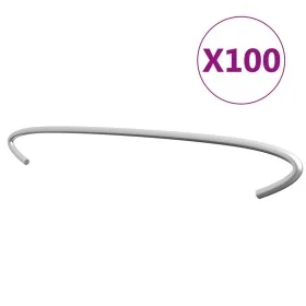 Gabion hooks 100 units galvanized steel 50 cm by vidaXL, Accessories for gates and fences - Ref: Foro24-145626, Price: 26,93 ...
