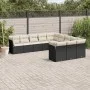 11-piece garden sofa set and black synthetic rattan cushions by , Garden sets - Ref: Foro24-3218406, Price: 641,07 €, Discoun...