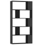 Estantería/divisor madera contrachapada negro 80x24x159 cm de vidaXL, Librerías y estanterías - Ref: Foro24-800100, Precio: 6...