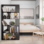 Schwarzes Sperrholzregal/Trennwand, 80 x 24 x 159 cm von vidaXL, Bücherregale und Regale - Ref: Foro24-800100, Preis: 64,09 €...