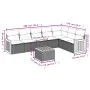 Gartensofa-Set mit beigen Kissen 8 Stück PE-Rattan von , Gartensets - Ref: Foro24-3227717, Preis: 542,64 €, Rabatt: %