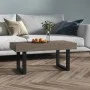 Center table made of gray and black MDF and iron, measuring 90x45x40 cm. by vidaXL, Coffee table - Ref: Foro24-286101, Price:...