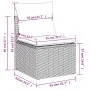 Garden sofa set with beige cushions 8 pcs PE rattan by , Garden sets - Ref: Foro24-3227879, Price: 494,04 €, Discount: %