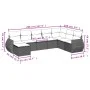 Gartensofa-Set mit beigen Kissen 8 Stück PE-Rattan von , Modulare Sofas für den Außenbereich - Ref: Foro24-3221757, Preis: 59...