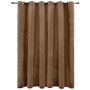 Verdunkelungsvorhang mit Metallringen, beige Samt, 290 x 245 cm von vidaXL, Vorhänge und Gardinen - Ref: Foro24-134507, Preis...