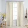 Blackout curtains with hooks 2 pcs cream velvet 140x175 cm by vidaXL, Curtains and curtains - Ref: Foro24-134516, Price: 39,1...