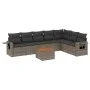 8-piece garden sofa set and gray synthetic rattan cushions by , Modular outdoor sofas - Ref: Foro24-3224597, Price: 472,18 €,...