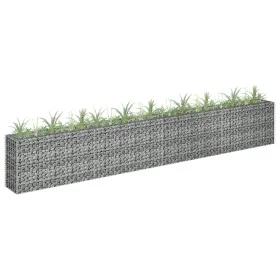 Gabionenbett aus verzinktem Stahl, 360 x 30 x 60 cm von vidaXL, Töpfe und Pflanzgefäße - Ref: Foro24-145642, Preis: 95,70 €, ...