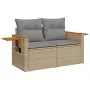 Juego de sofás de jardín con cojines beige 8 pzas ratán PE de , Conjuntos de jardín - Ref: Foro24-3227053, Precio: 491,83 €, ...