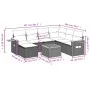 Garden sofa set with beige cushions 8 pcs PE rattan by , Garden sets - Ref: Foro24-3227053, Price: 491,83 €, Discount: %