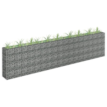 Gabionenbett aus verzinktem Stahl 360x30x90 cm von vidaXL, Töpfe und Pflanzgefäße - Ref: Foro24-145643, Preis: 141,04 €, Raba...