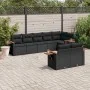 8-piece garden sofa set and black synthetic rattan cushions by , Garden sets - Ref: Foro24-3226986, Price: 603,37 €, Discount: %