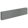 Arriate de gaviones de acero galvanizado 360x30x90 cm de vidaXL, Maceteros y jardineras - Ref: Foro24-145643, Precio: 139,19 ...