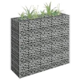 Gabionenbett aus verzinktem Stahl, 90 x 30 x 90 cm von vidaXL, Töpfe und Pflanzgefäße - Ref: Foro24-145631, Preis: 61,18 €, R...