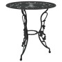 Bistrotisch und Stühle 3-teilig aus schwarzem Aluminiumguss von , Gartensets - Ref: Foro24-317739, Preis: 190,45 €, Rabatt: %