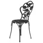 Bistro table and chairs 3 pieces black cast aluminum by , Garden sets - Ref: Foro24-317739, Price: 187,71 €, Discount: %
