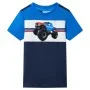 Blue and navy blue children's t-shirt 92 by , Kids T-shirts - Ref: Foro24-12529, Price: 8,24 €, Discount: %