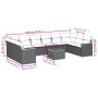11-piece garden sofa set with beige synthetic rattan cushions by , Garden sets - Ref: Foro24-3258734, Price: 665,67 €, Discou...