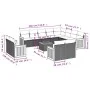 Gartensofa-Set mit Kissen, 13-teilig, beiges synthetisches Rattan von , Gartensets - Ref: Foro24-3260603, Preis: 934,11 €, Ra...