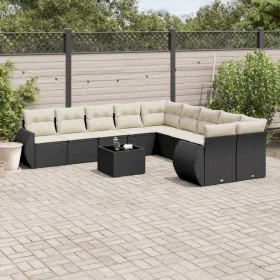 11-piece garden sofa set and black synthetic rattan cushions by , Modular outdoor sofas - Ref: Foro24-3221915, Price: 678,42 ...