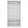 Weißer Sperrholzschrank 100x50x200 cm von vidaXL, Kleiderschränke - Ref: Foro24-800225, Preis: 175,33 €, Rabatt: %