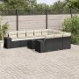 11-piece garden sofa set and black synthetic rattan cushions by , Garden sets - Ref: Foro24-3223095, Price: 673,52 €, Discoun...
