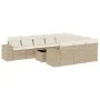 11-piece garden sofa set with beige synthetic rattan cushions by , Garden sets - Ref: Foro24-3223097, Price: 729,81 €, Discou...