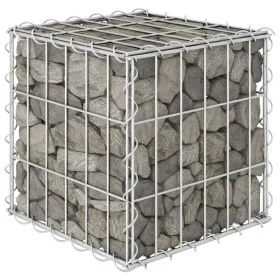 Cubic gabion bed made of 30x30x30 cm steel wire. by vidaXL, Pots and planters - Ref: Foro24-145648, Price: 20,03 €, Discount: %
