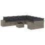 11-teilige Gartensofagarnitur und graue synthetische Rattankissen von , Gartensets - Ref: Foro24-3223119, Preis: 669,18 €, Ra...