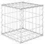 Kubisches Gabionenbett Stahldraht 30x30x30 cm von vidaXL, Töpfe und Pflanzgefäße - Ref: Foro24-145648, Preis: 19,69 €, Rabatt: %