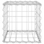 Kubisches Gabionenbett Stahldraht 30x30x30 cm von vidaXL, Töpfe und Pflanzgefäße - Ref: Foro24-145648, Preis: 19,69 €, Rabatt: %