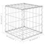 Kubisches Gabionenbett Stahldraht 30x30x30 cm von vidaXL, Töpfe und Pflanzgefäße - Ref: Foro24-145648, Preis: 19,69 €, Rabatt: %