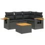 5-piece garden furniture set and black synthetic rattan cushions by , Garden sets - Ref: Foro24-3259178, Price: 364,89 €, Dis...